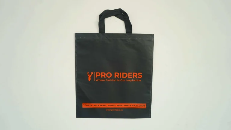 Custom BOPP/non-woven shopping bag manufactured by Shiva PolyFab, design 20