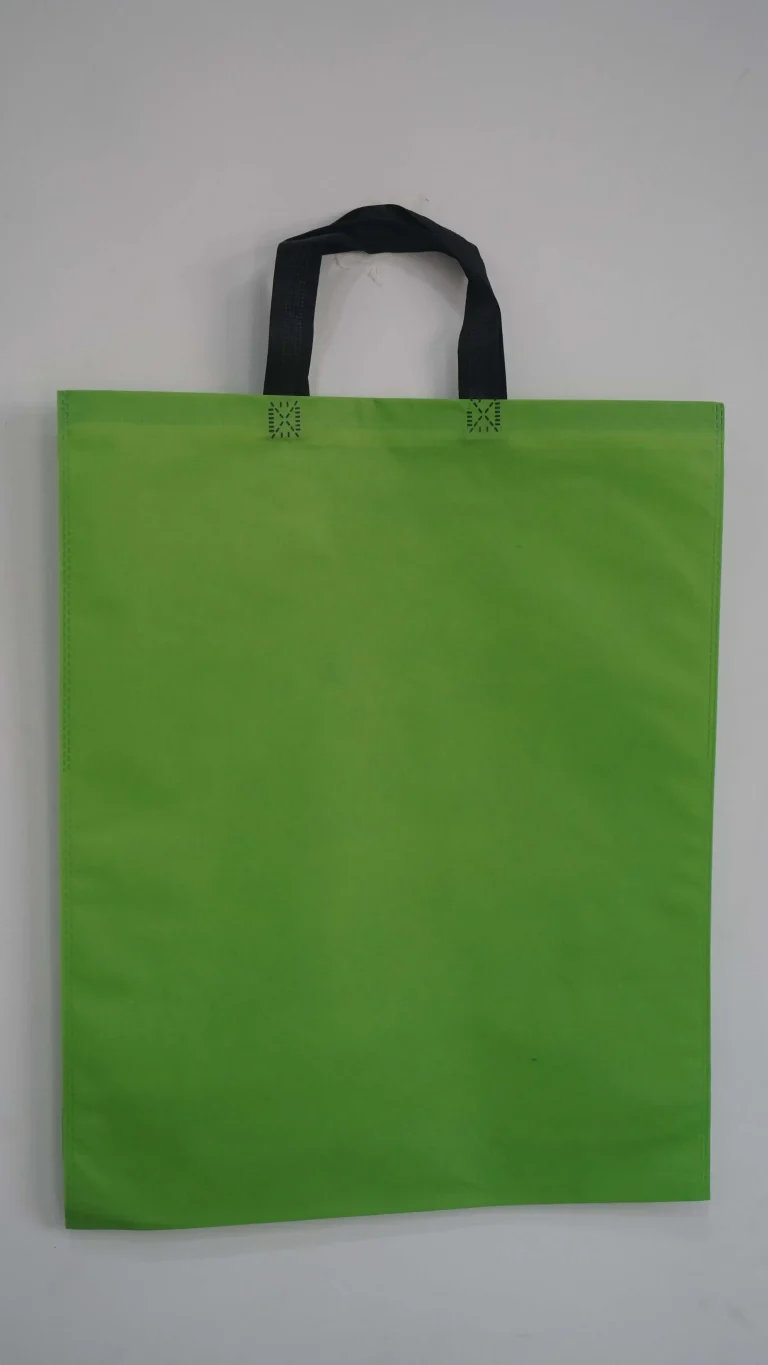 Custom BOPP/non-woven shopping bag manufactured by Shiva PolyFab, design 21