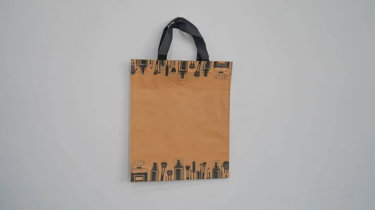 Custom BOPP/non-woven shopping bag manufactured by Shiva PolyFab, design 23